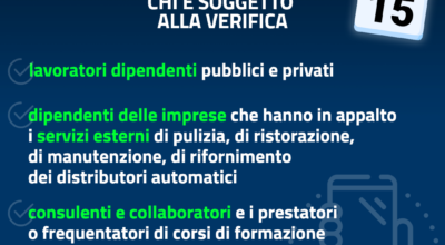 Certificazione verde COVID-19 per i lavoratori